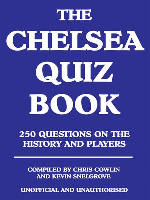 cover image of The Chelsea Quiz Book